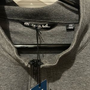 Travis Mathew Heather Dark Shadow Half Zip